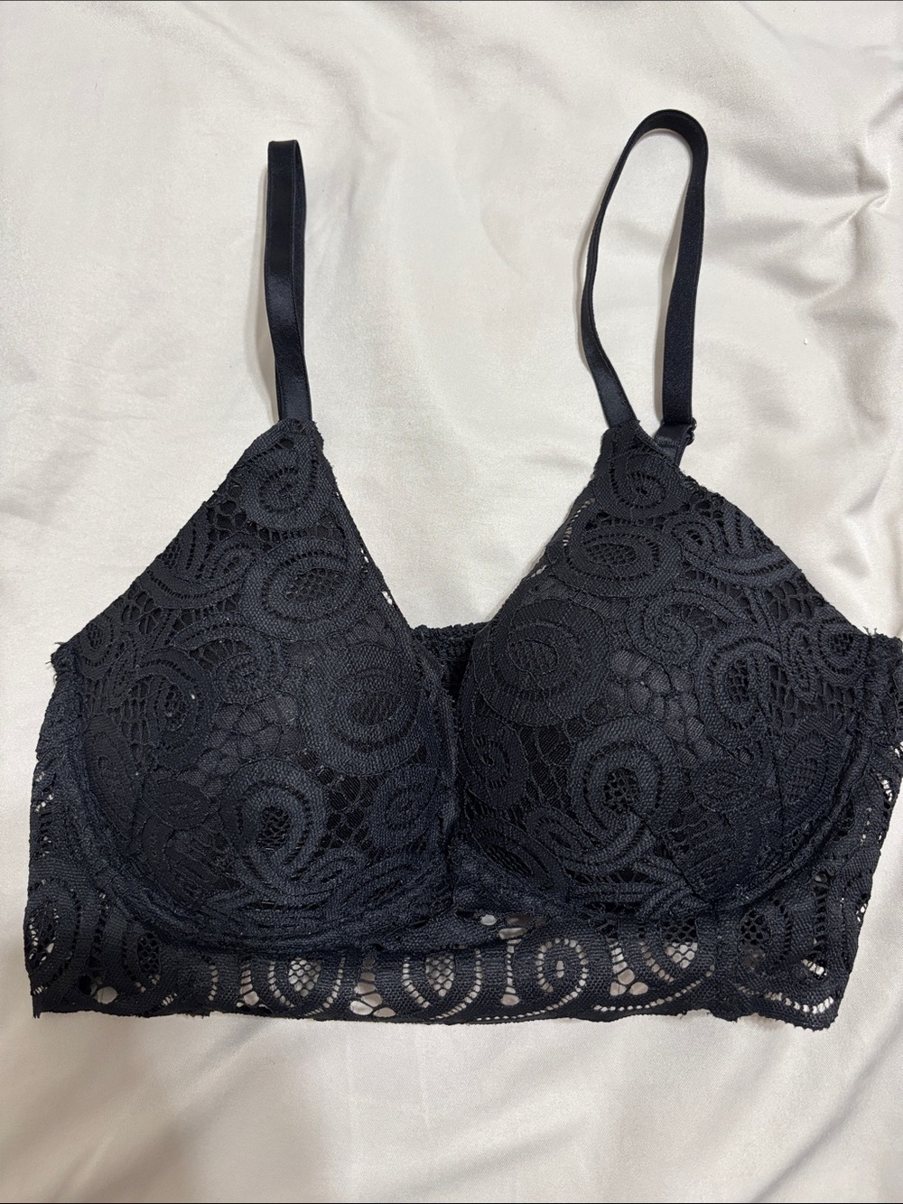 Black Lace Push Up Bra
